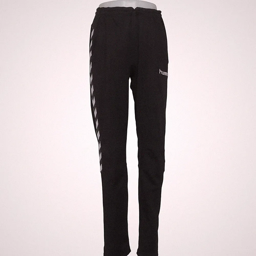 Hummel, Jogginghose, Größe: XL, Schwarz/Weiß, Polyester, Chevron, Herren #tUA