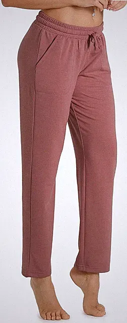 icyzone Damen Jogginghose Sweathose Lang Sporthose Freizeithose geradem Bein