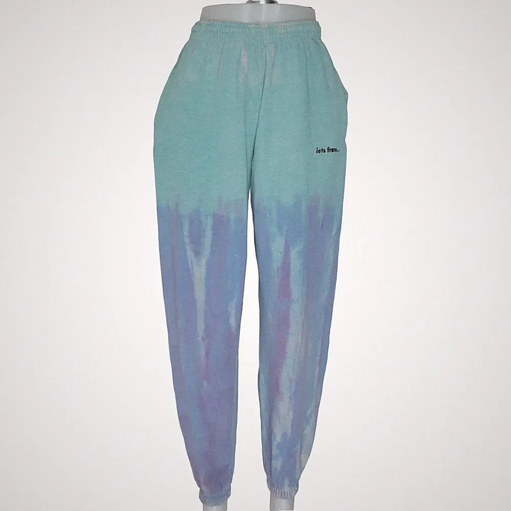 Iets Frans, Jogginghose, Größe: XXS, Blau/Grün/Lila, Baumwolle/Polyester #41W