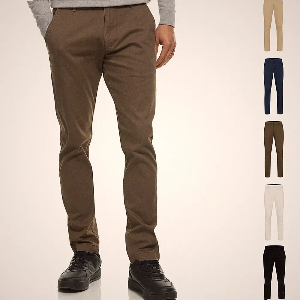 Indicode Herren Chinohose INKellen-Herren Hose Lange Stretch Hose Männer