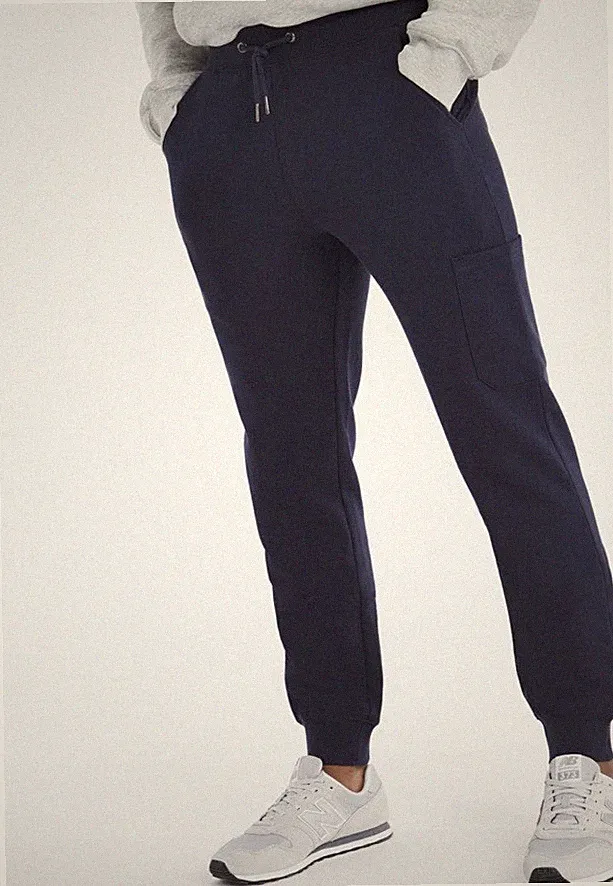 JACAMO Jogginghose Jogging Hose Gr. 1XL 4XL & 5XL Navy Bündchen Trainingshose