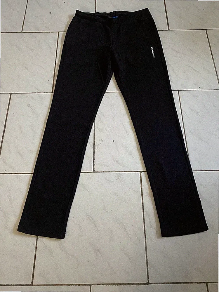 Jack And Jones Jogginghose Hose Schwarz Jung 164 Jogger Sport Fitness