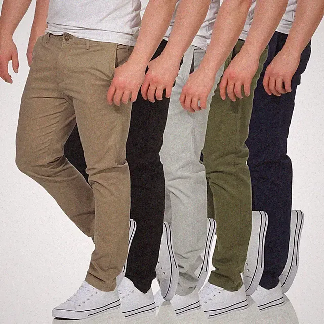 JACK & JONES CHINOHOSE JJMARCO JJBOWIE NEUE FARBEN SLIM FIT NEUES MODELL