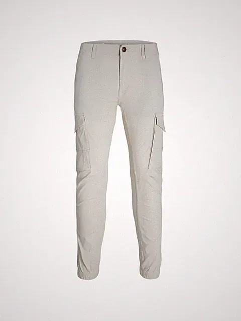 Jack & Jones Herren Cargohose Low Waist, Farbe Grau Modell: 121...