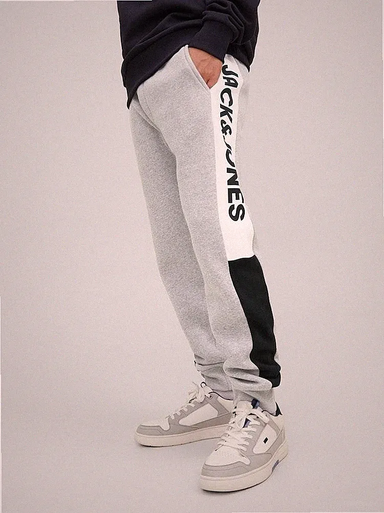 JACK&JONES Herren Hose Jogginghose jeans JPSTWILL LOGO JJBLOCKING SWT P. VG NOOS
