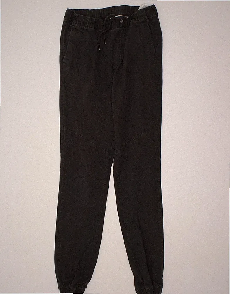 JACK & JONES Herren Jogginghose Freizeithose W29 L30 schwarz Baumwolle CL11