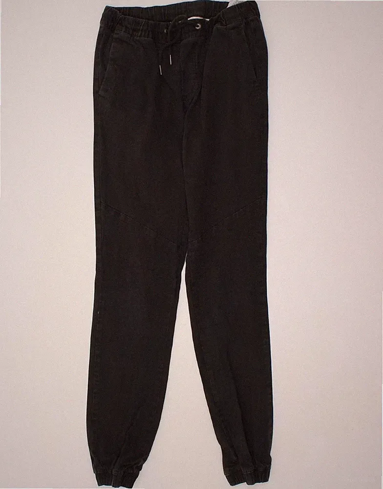 JACK & JONES Herren Jogginghose Freizeithose W29 L30 schwarz Baumwolle CL11