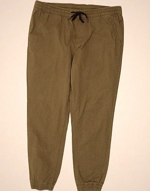Jack & Jones Herren Jogginghose Freizeithose XL W38 L28 Khaki Baumwolle CK02