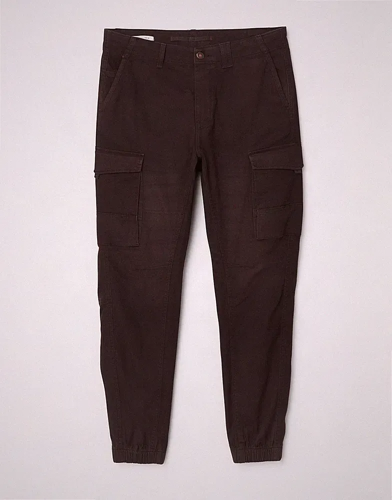 Jack & Jones Herren Paul Tapered Jogginghose Cargo Hose W33 L32 Schwarz Baumwolle EI49