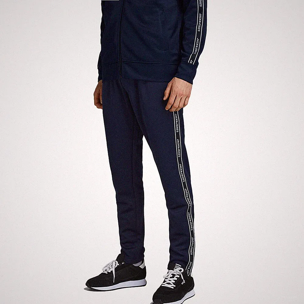 Jack & Jones Herren Ztaping Jogginghose - Navy Blazer - S