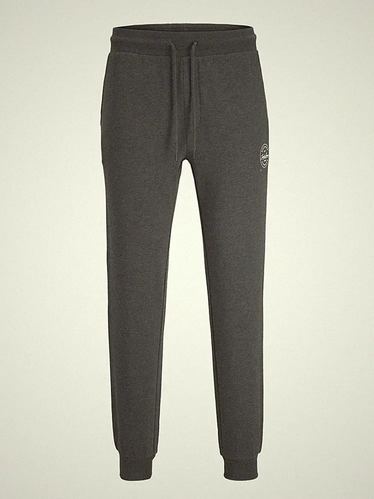 Jack & Jones Jogger Jogginghose SHARK JJSWEAT Dunkelgrau Gr. XL