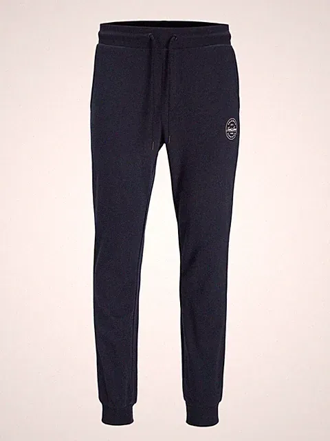 Jack & Jones Jogger Jogginghose SHARK JJSWEAT Navy Gr. XL