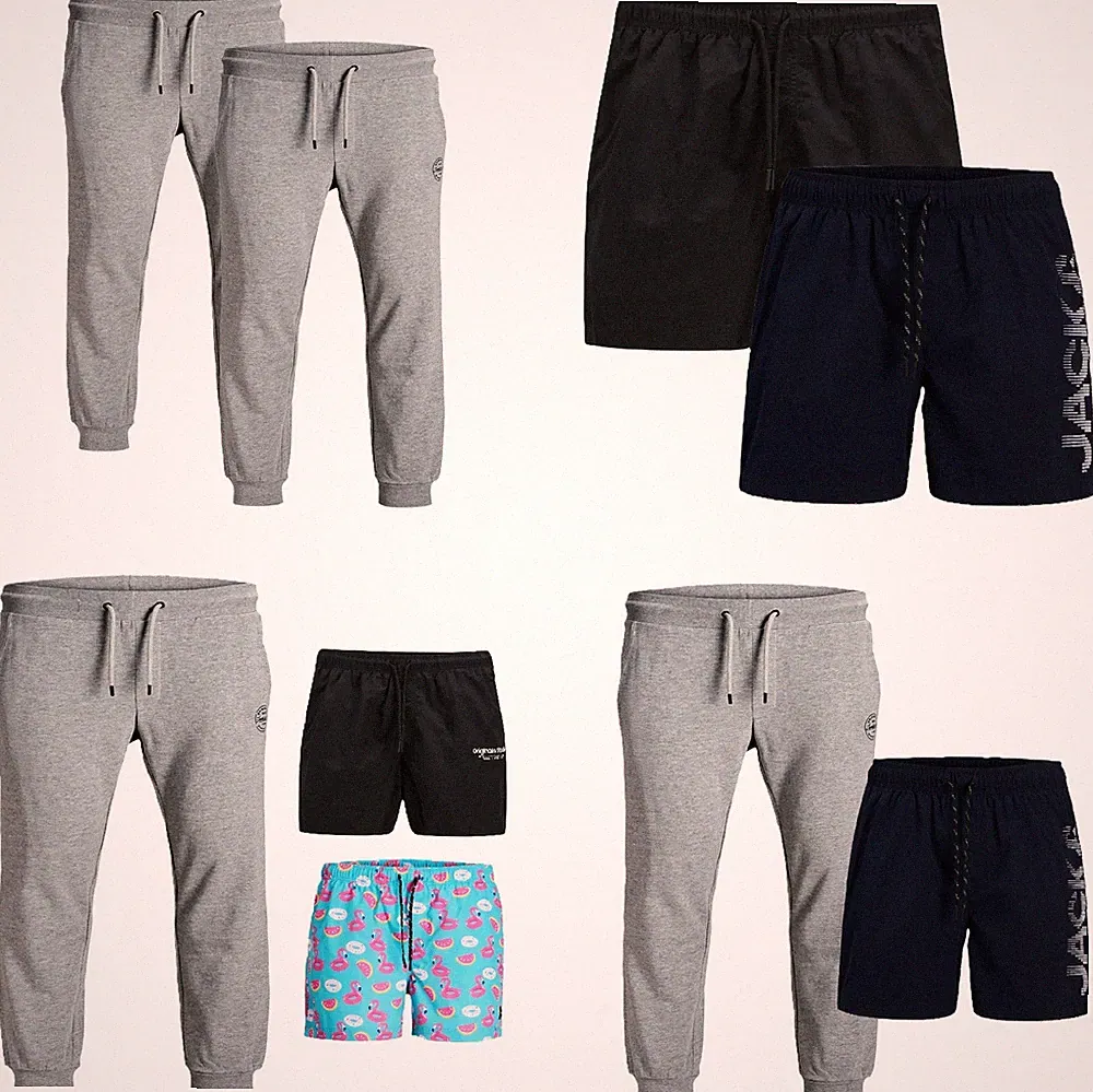 Jack Jones Jogging Hose Herren Shorts Männer Pant Sweat Short Sport Plus Size PS