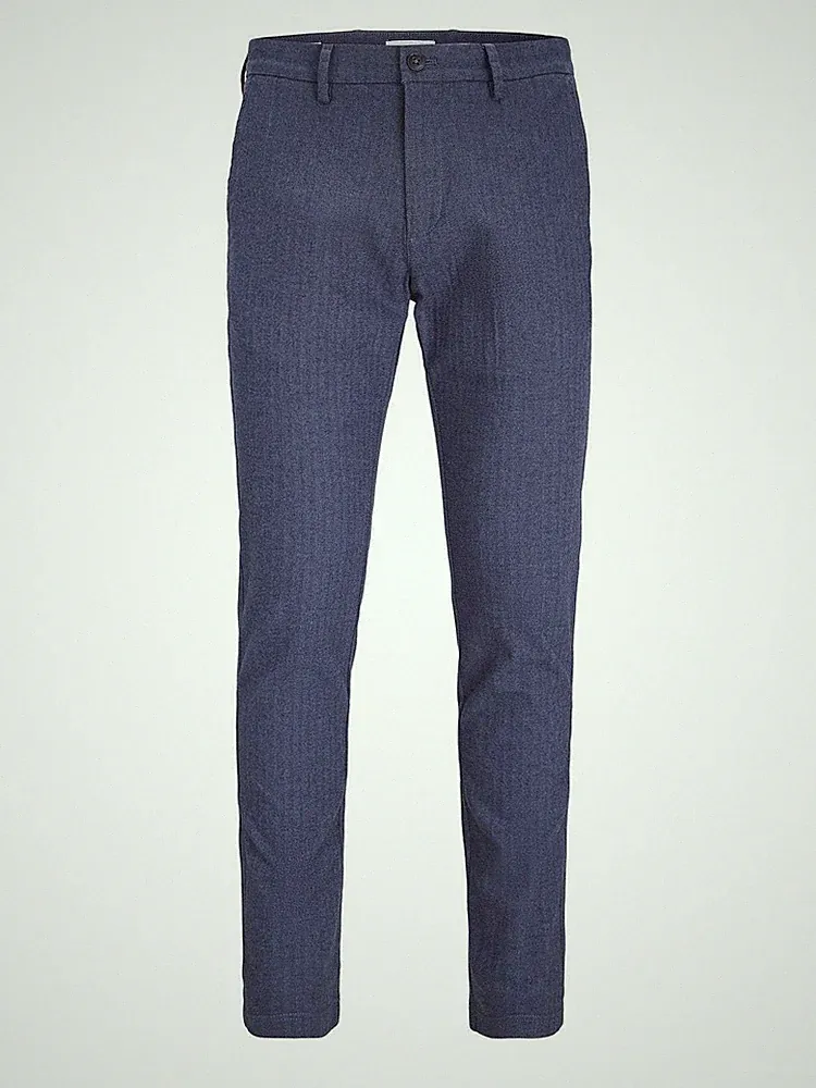 Jack & Jones Marco Winter Chino - Hose Slim Fit blau - Größe 33-47 Herren