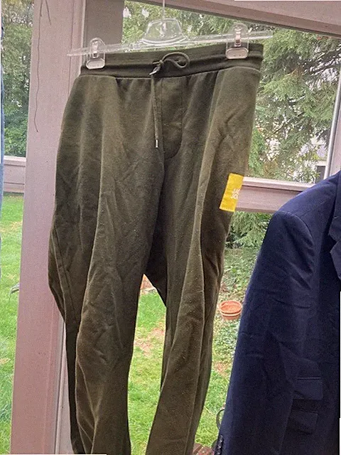 Jack & Jones Originals Herren Jogginghose grün in XXXL Logo Baumwolle