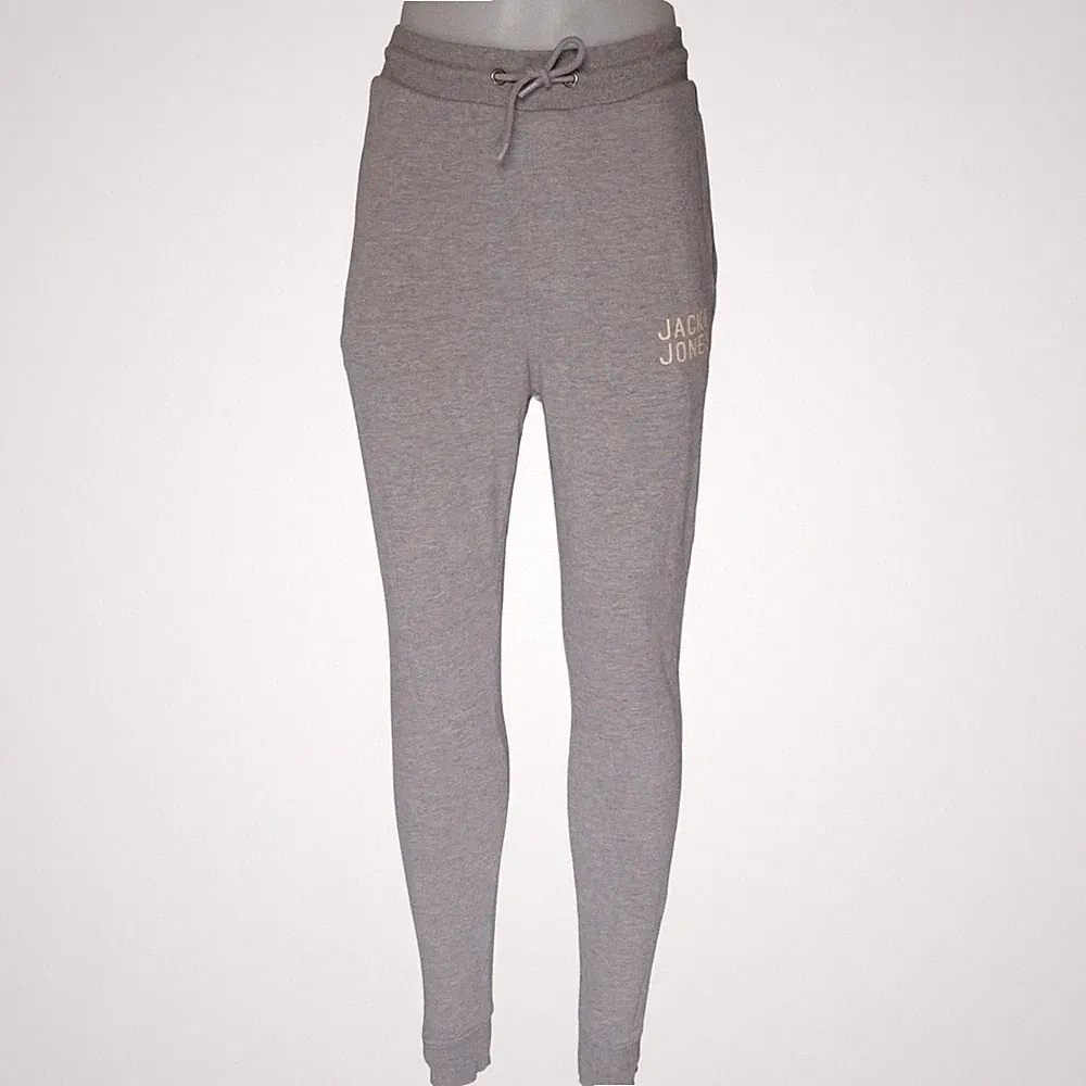 Jack & Jones Originals, Jogginghose, Größe: S, Grau, Einfarbig, Fleece #13V
