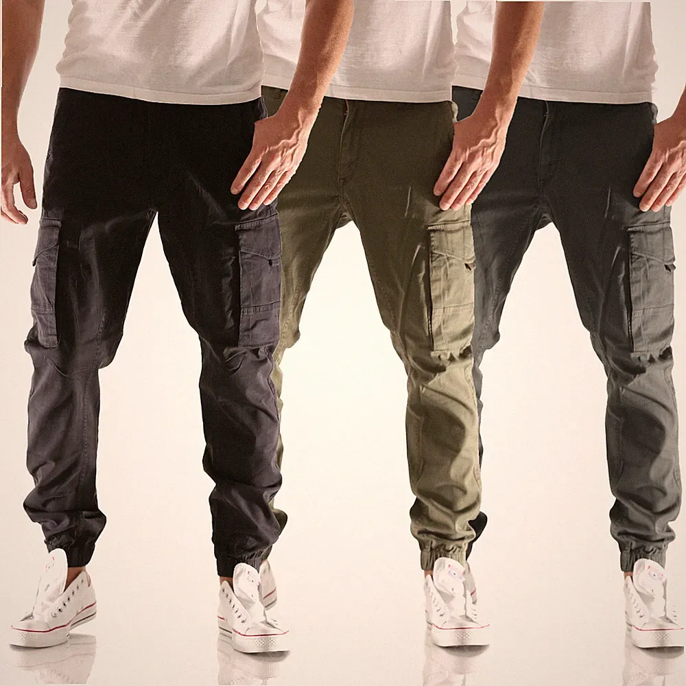 Jack & Jones Paul Flake Cargo Tapered Slim Herren Jeans Hose in 10 Farben