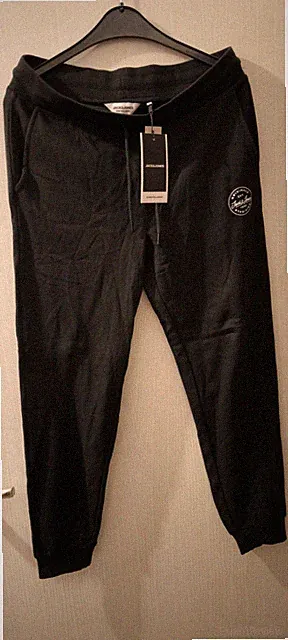 Jack & Jones Sweat Pants Schwarz M 38/40 Neu mit Etikett Top