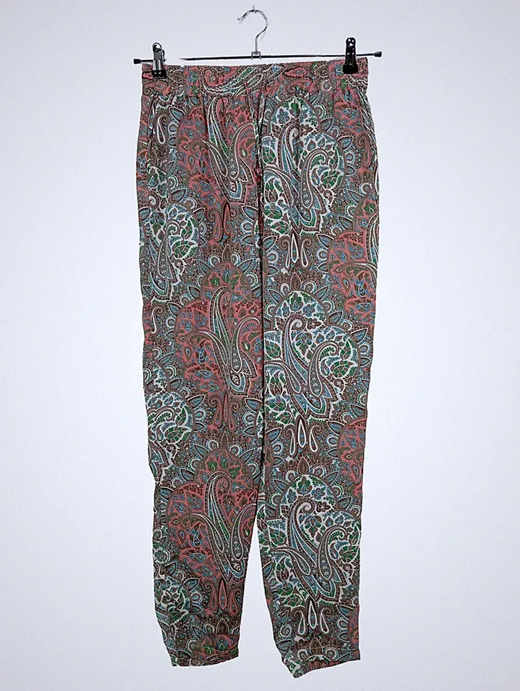 JAKE*S Damen Jogginghose Paisley Mehrfarbig Gr. 38 M Freizeit Casual