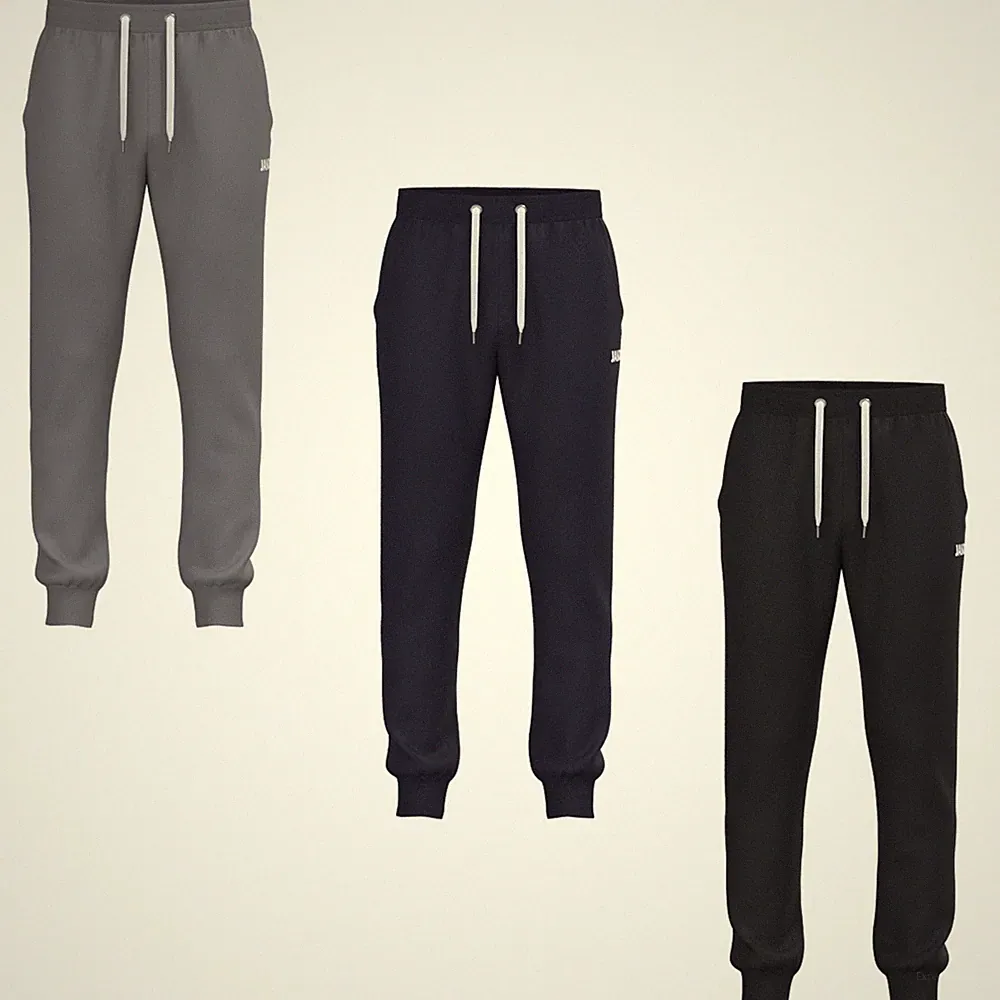 Jako Herren Jogginghose One Cotton mit Bündchen 6501