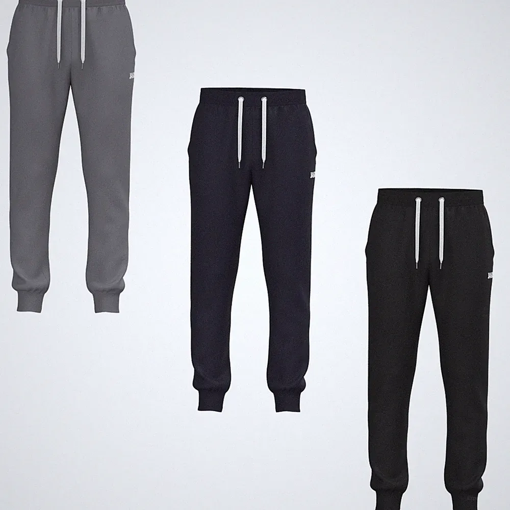 Jako Herren Jogginghose One Cotton mit Bündchen 6501