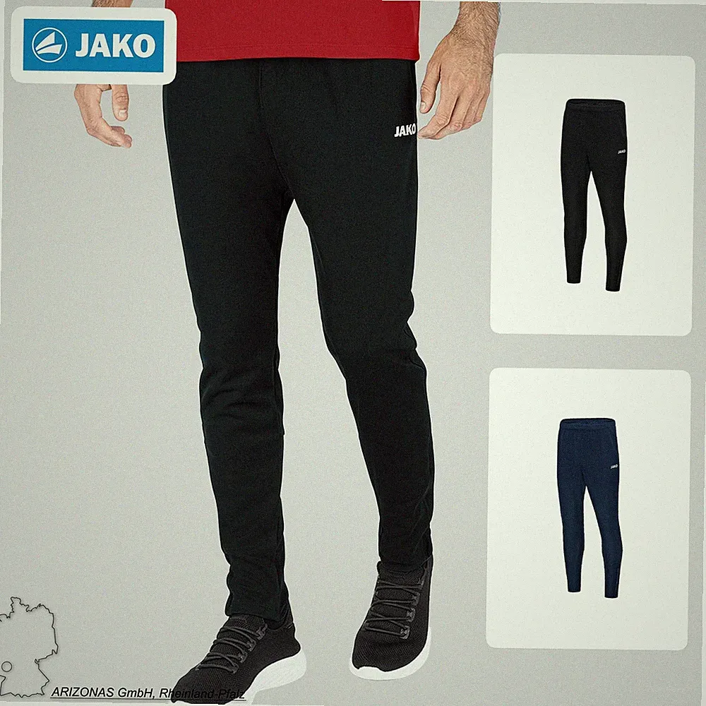 JAKO Jungen Jogginghose Basic Jogger Sweatpants mit elastischem Bund Teenager