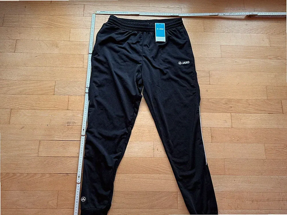 Jako Sporthose Herren M Jogginghose Schwarz Neu mit Etikett Trainingshose Gr. M