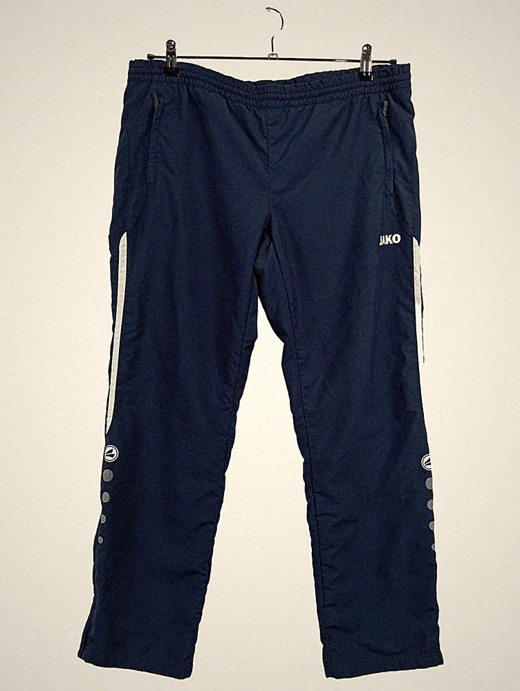 JAKO Trainingshose Herren Gr. 42/XL Blau Jogginghose Sporthose
