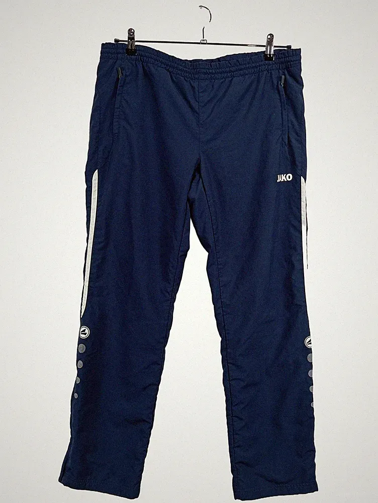 JAKO Trainingshose Herren Gr. 42/XL Blau Jogginghose Sporthose