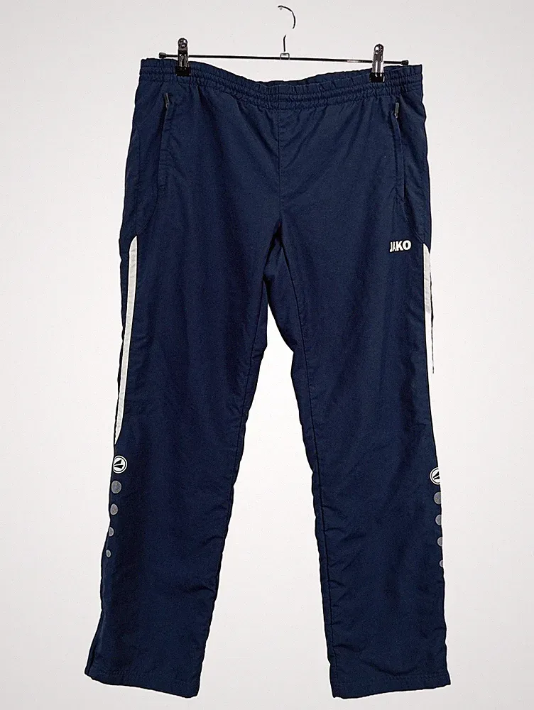 JAKO Trainingshose Herren Gr. 42/XL Blau Jogginghose Sporthose