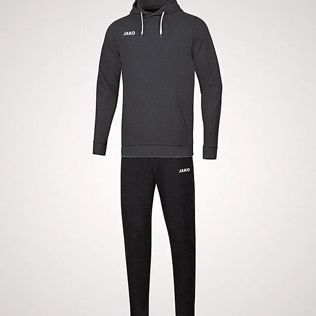 JAKO Unisex Jogginganzug Base mit Kapuzensweat Trainingsanzug Sport Jogger