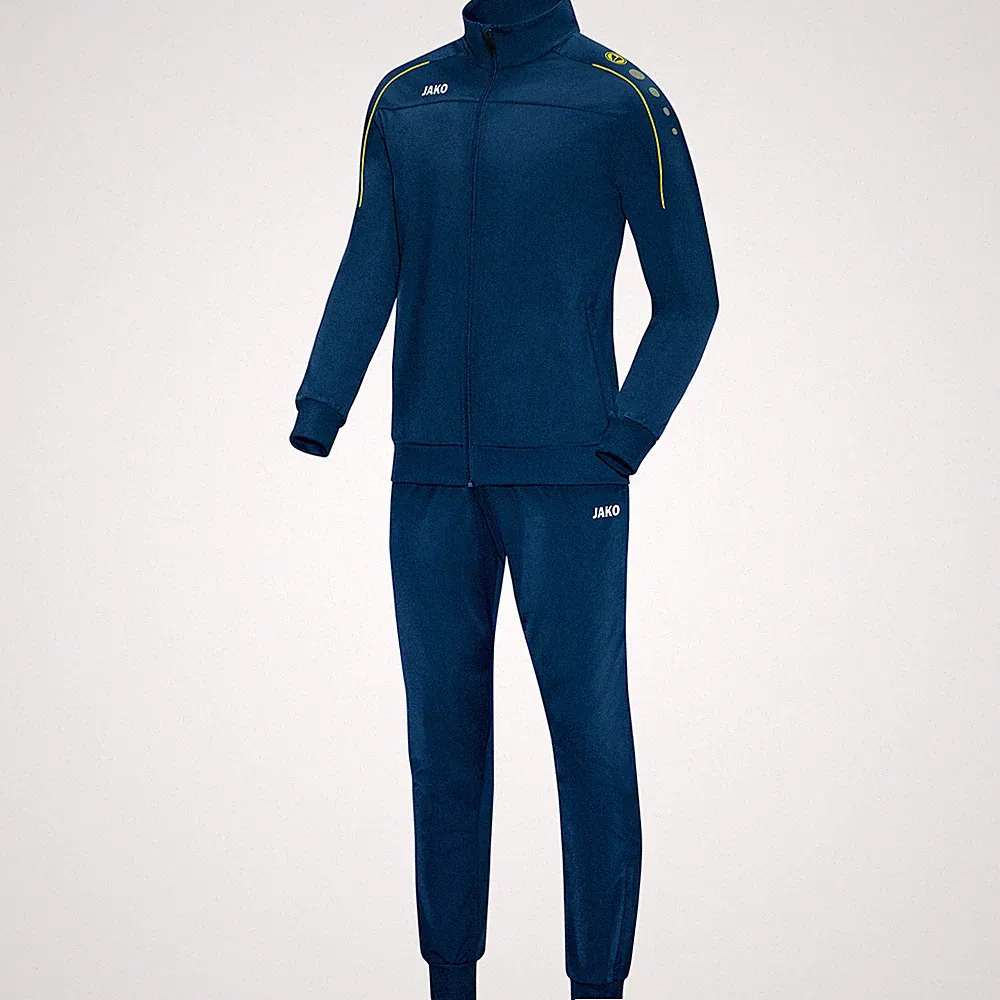 JAKO Unisex Trainingsanzug Polyester Classico Jogginganzug Herren Damen Zip