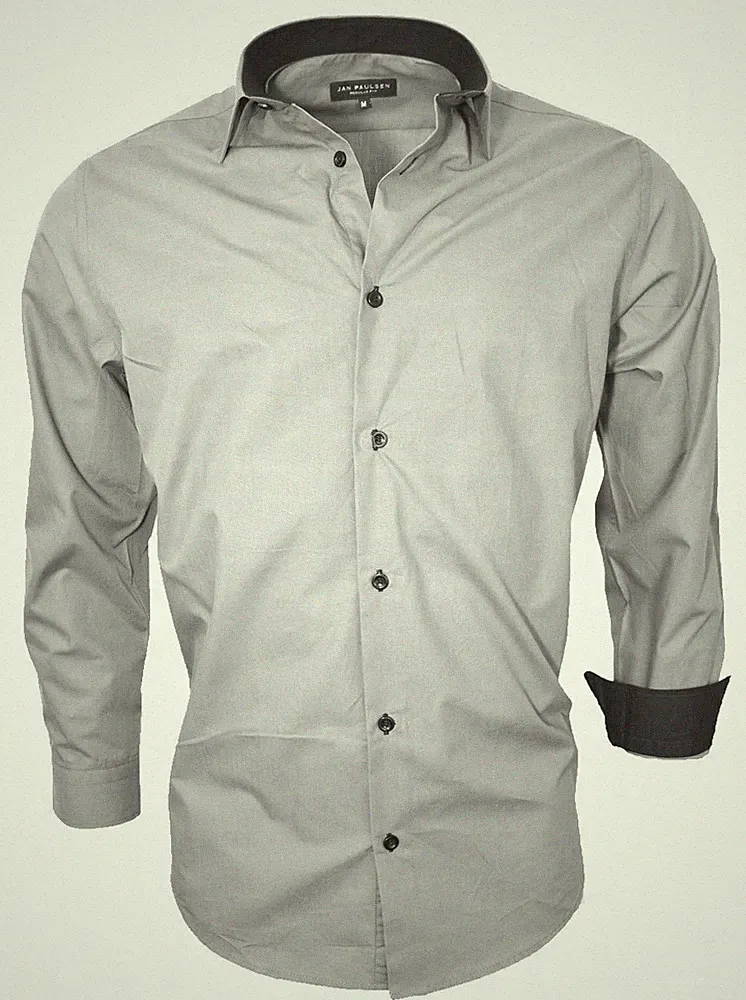 Jan Paulsen - Herren Hemd - Regular Fit HEMDEN SHIRT BUSINESS HOCHZEIT Bgr