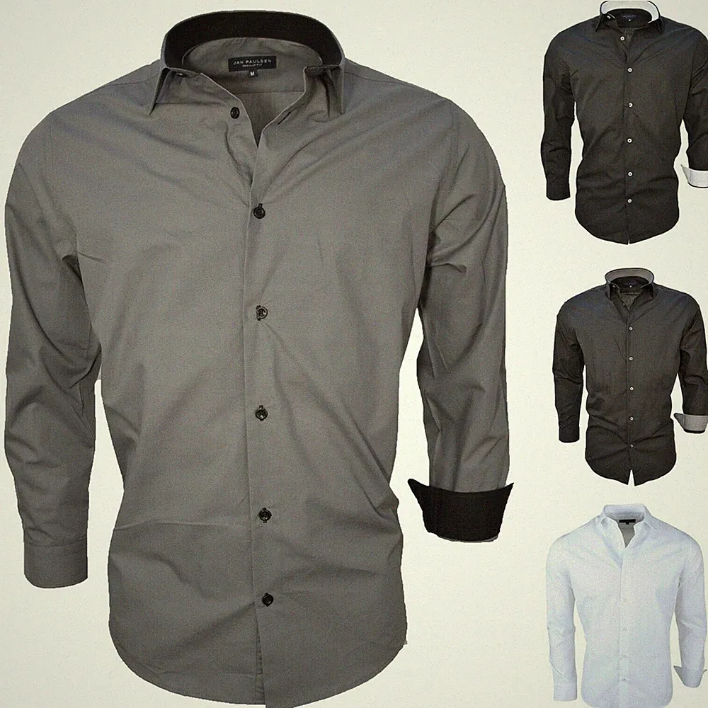 Jan Paulsen - Herren Hemd - Regular Fit HEMDEN SHIRT BUSINESS HOCHZEIT NEU