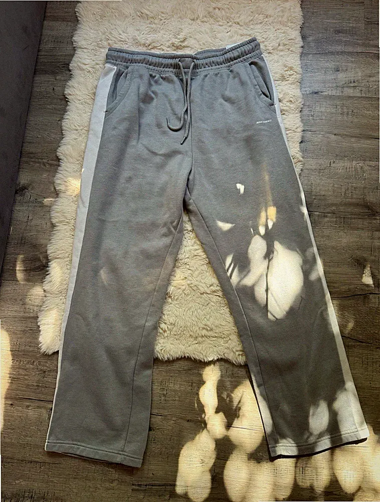 JEAN PASCALE Jogginghose grau Gr. L Schrittlänge 69 cm Kordelzug