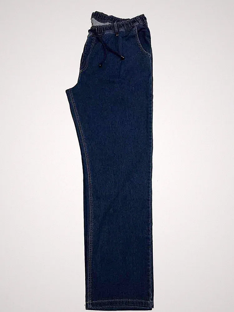 Jeans-Jogging Hose, Freizeithose, Schlupf-Hose in Übergröße T 0210
