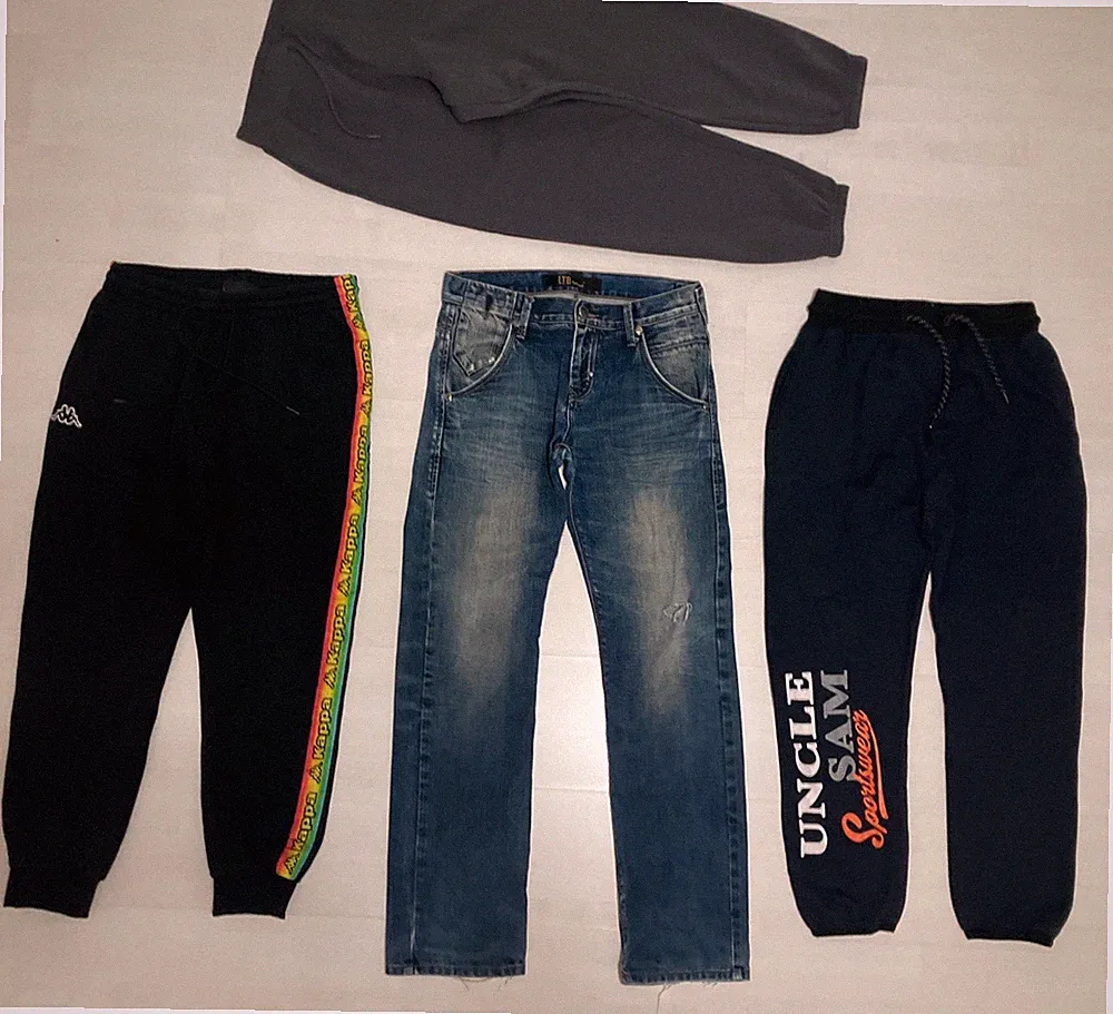 Jeans Ltb 31 32 JoggingHose M Kappa Uncle Sam Konvolut Schwarz Herren