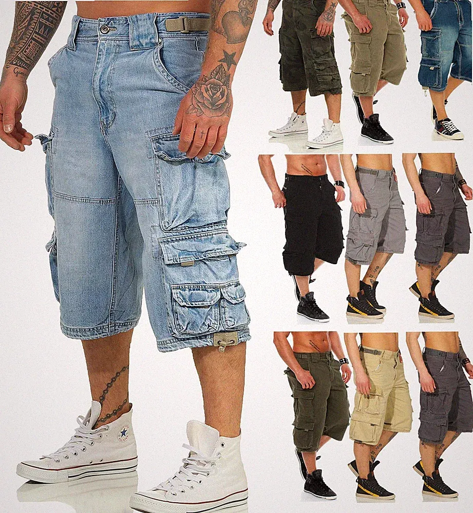 Jet Lag Herren Cargo Shorts 007 B Cargoshorts Bermuda Workershorts kurze Hose