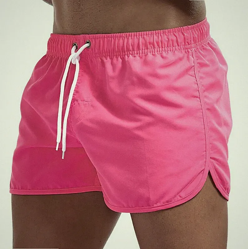 JOCKMAIL Herren Shorts Bermudas Sporthose Kurze Kurzhose Jogging Unifarben