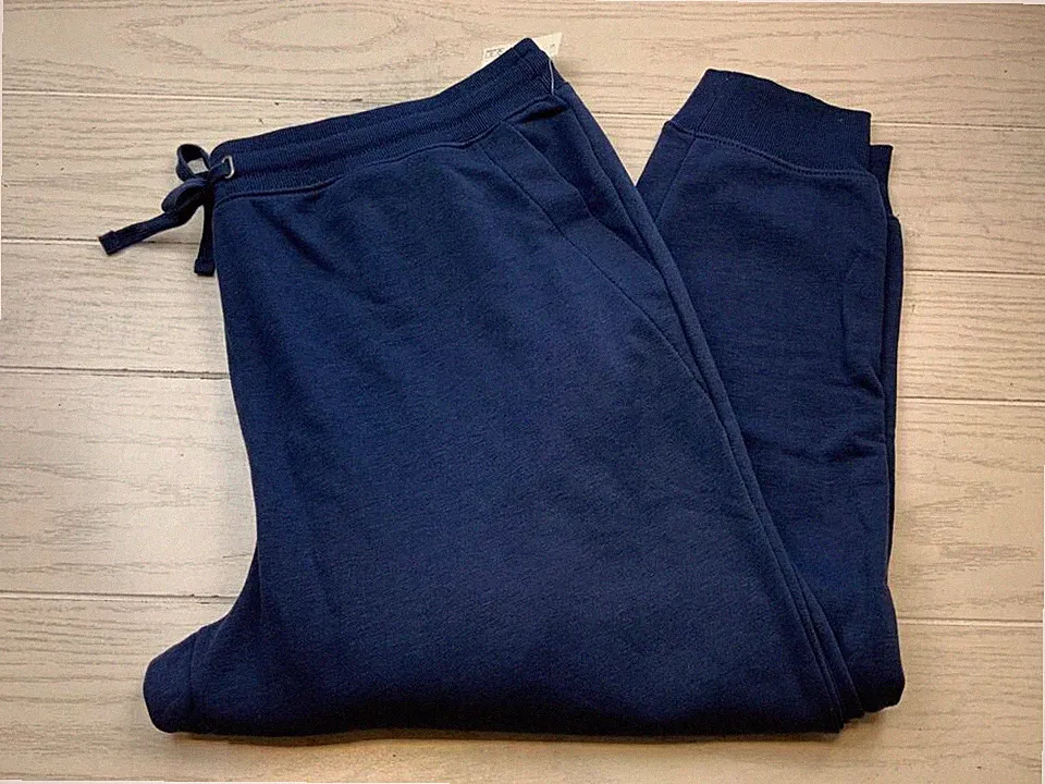 Jogger Pants French Terry Men's XL Amazon Essentials Navy