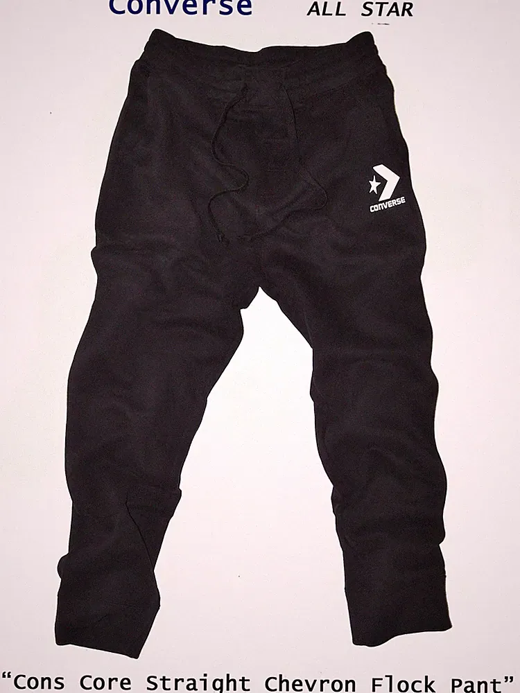 Jogger Sport Sweat Hose by CONVERSE *Cons Core Straight Chevron Flock Pant *NEU