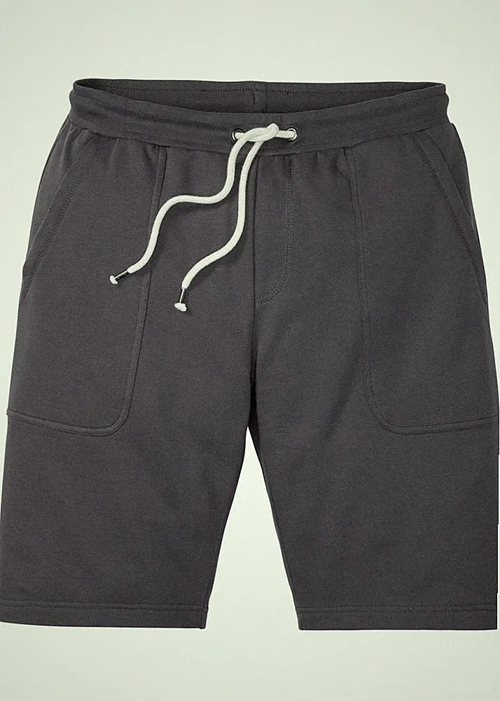 Jogging-Bermuda Gr. 48/50 (M) Schiefergrau Herren-Shorts Kurz-Hose Pants Neu