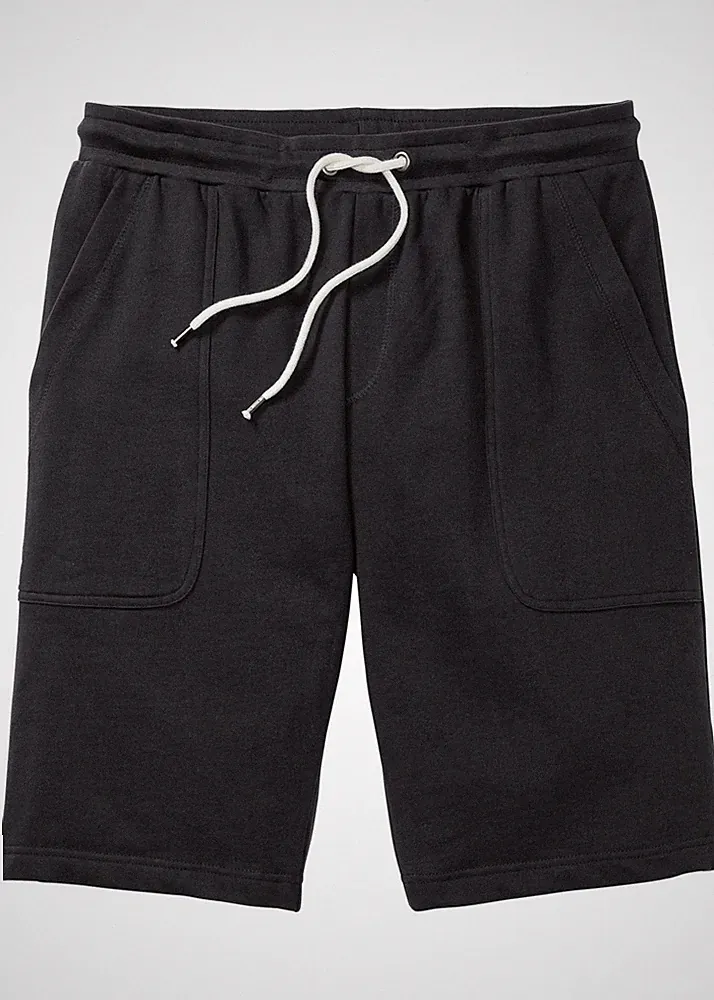 Jogging-Bermuda Gr. 48/50 (M) Schwarz Herren-Shorts Kurz-Hose Pants Neu