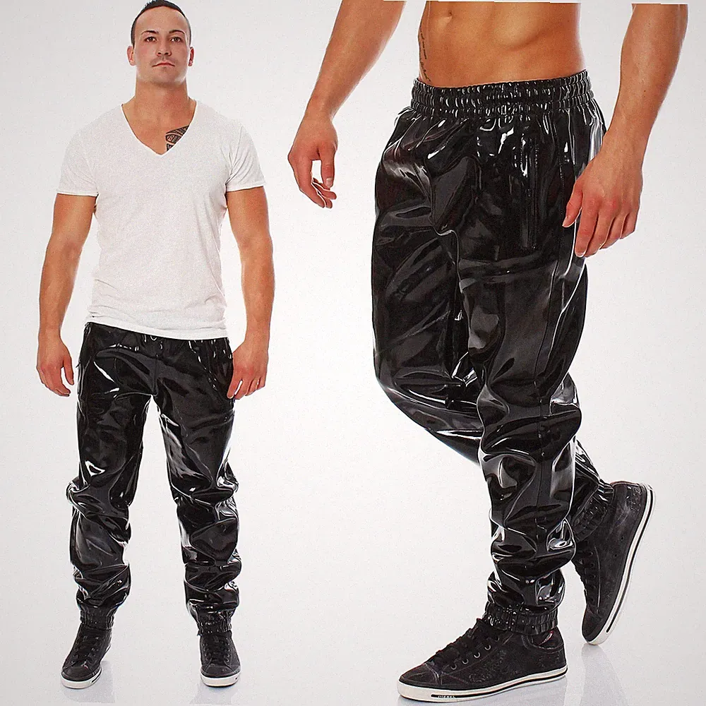 Jogging Hose Herren Vinyl Qualität diverse Größen Farben Zuhause Lack Hose