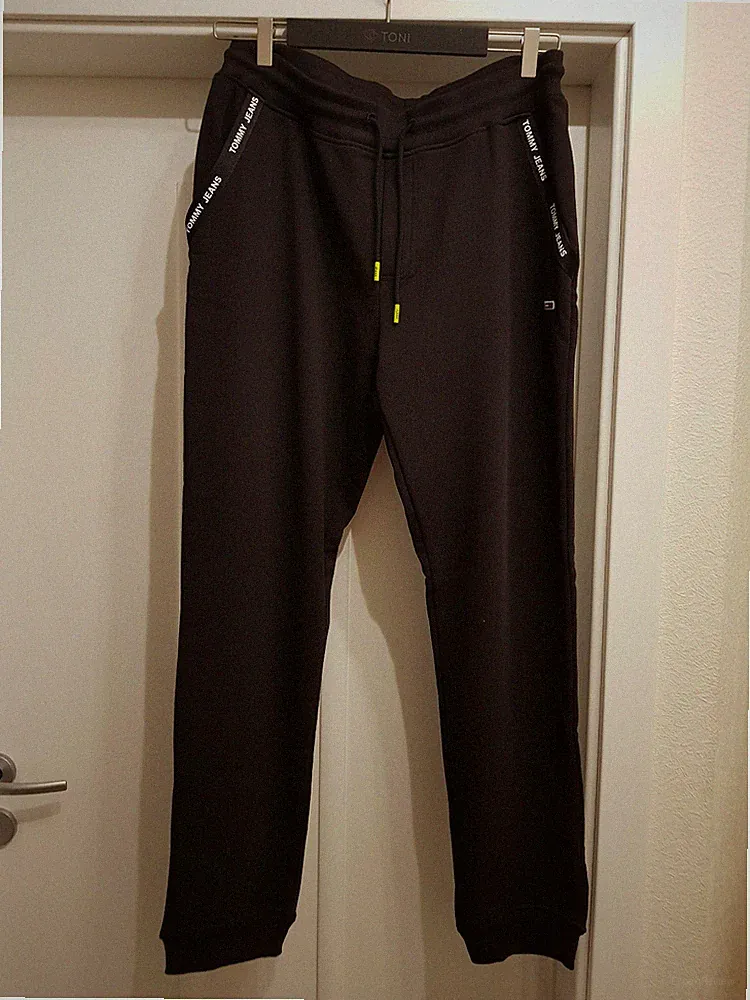 Jogging Hose Herren XL Schwarz TOMMY JEANS NEU!!!