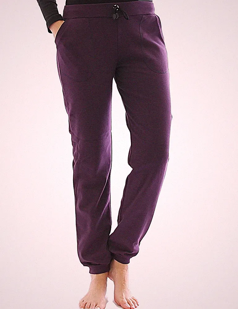 Jogging Hose innen Fleece Taschen Sport Leggings Baumwolle Yoga Relax Thermo