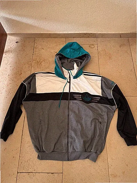 Jogginganzug Trainingsanzug Sport Training Adidas echt Vintage Gr.9