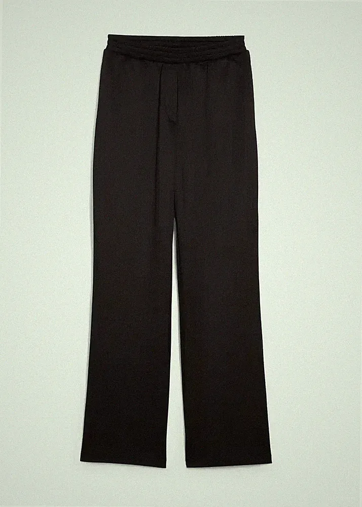 Jogginghose aus Scuba Gr. 40/42 Schwarz Damen Jogging-Hose Freizeit-Pants Neu*