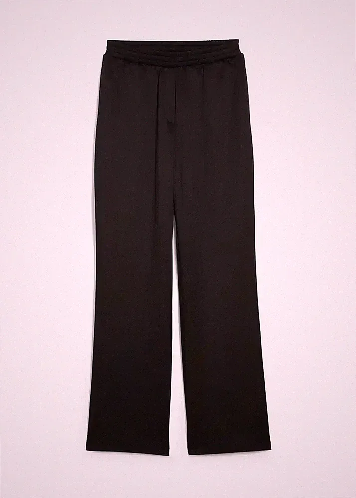 Jogginghose aus Scuba Gr. 52/54 Schwarz Damen Jogging-Hose Freizeit-Pants Neu*