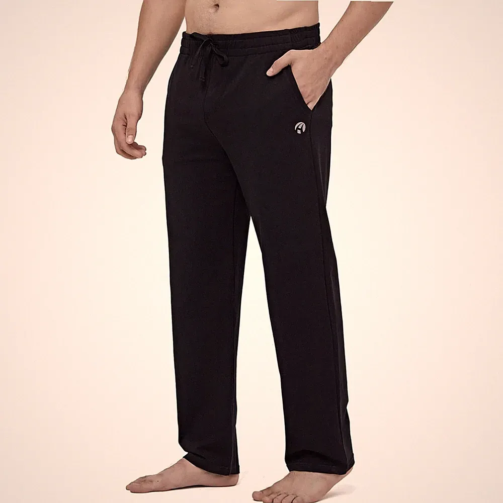 Jogginghose Baumwolle Herren Sporthose Lange Sweathose Taschen Sport